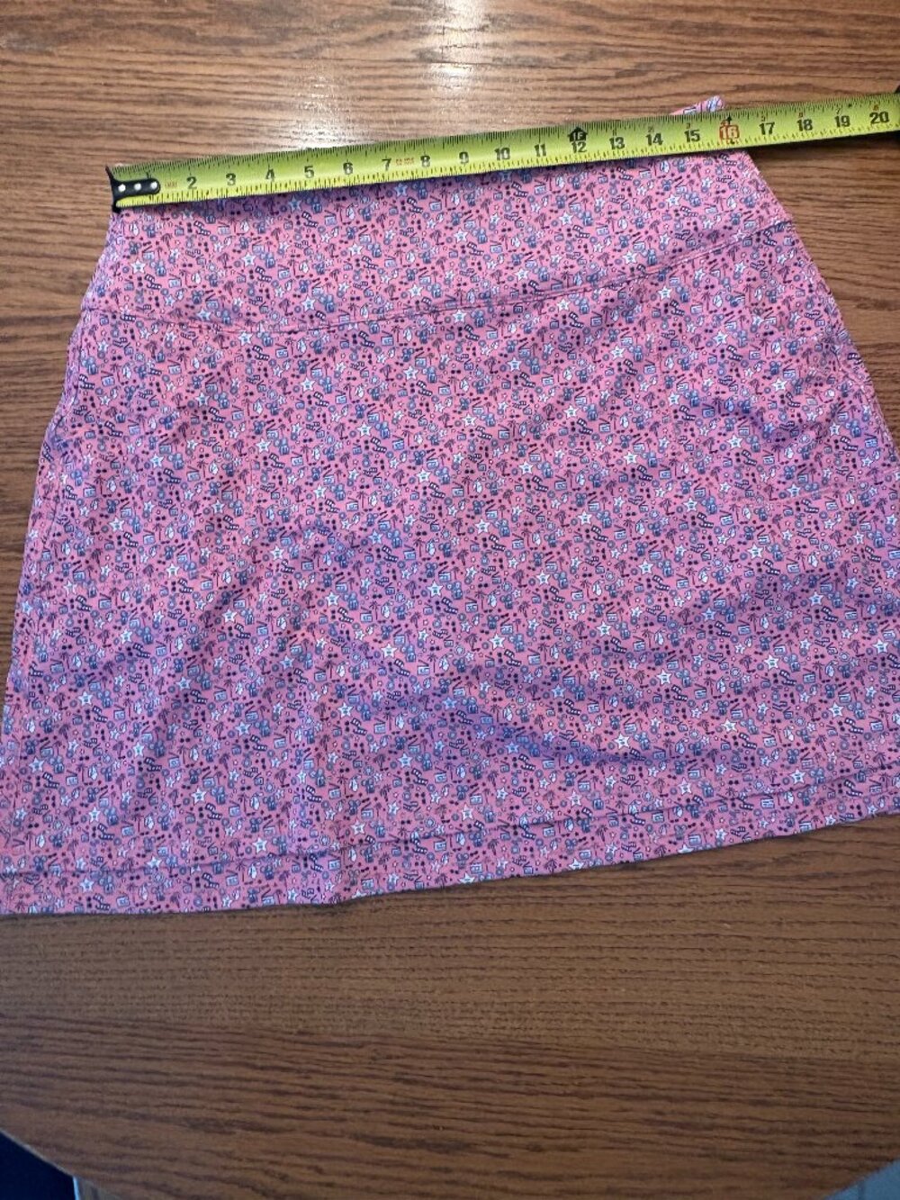 Pink Peter Millar Golf Skort "18" Golf Skort - XL